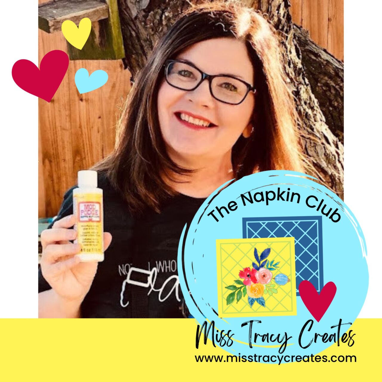 Napkin Art Must Haves Checklist Thank You Miss Tracy Creates