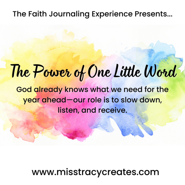 The Faith Journaling Experience