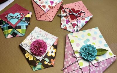 Pretty Paper Pocket Treat Holders