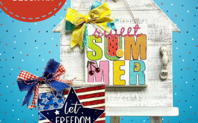 Summertime Fun with the Patriotic Summer Canvas Set