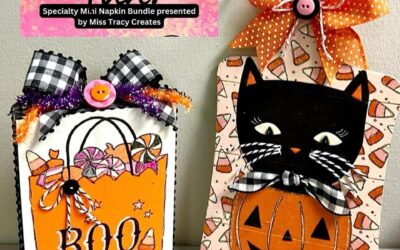 DIY Halloween Decor Projects: Crafting with the Halloween Fun Mini Napkin Bundle