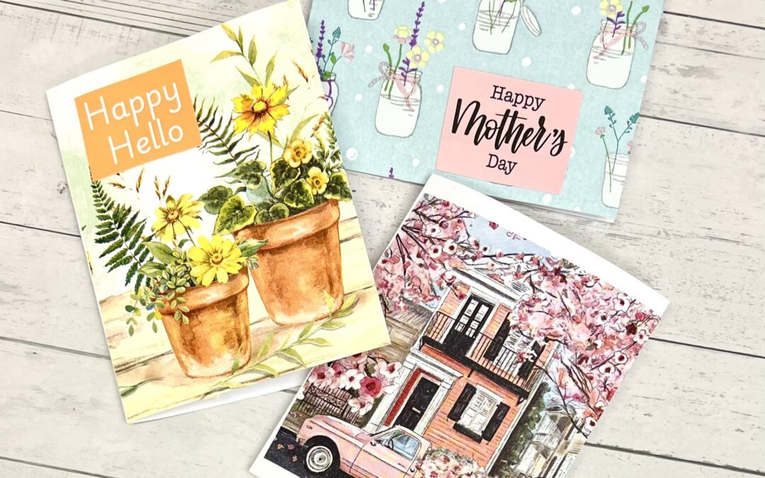 How to Make Napkin Art Cards for Cards for Kindness