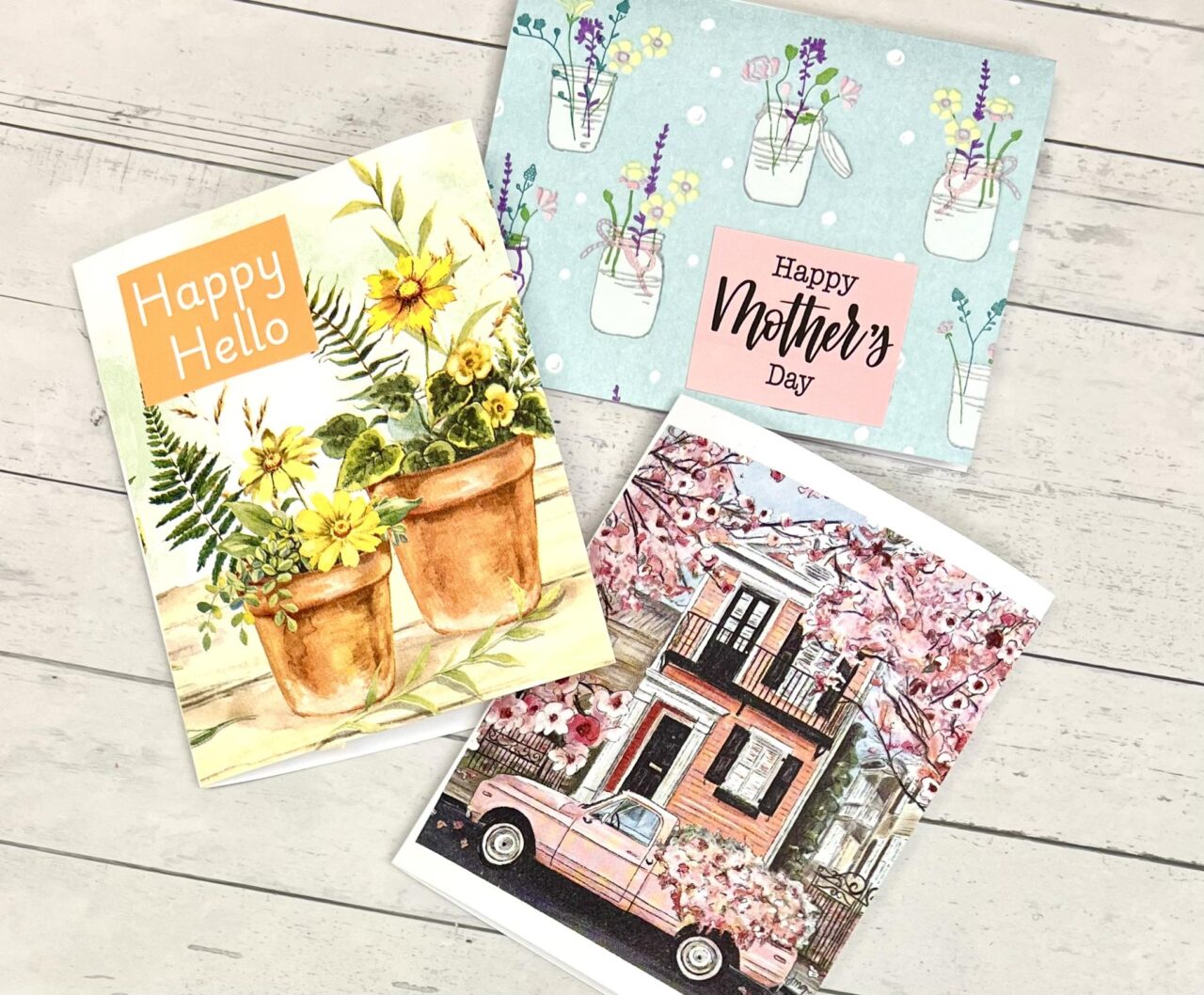 How to Make Napkin Art Cards for Cards for Kindness | Miss Tracy Creates