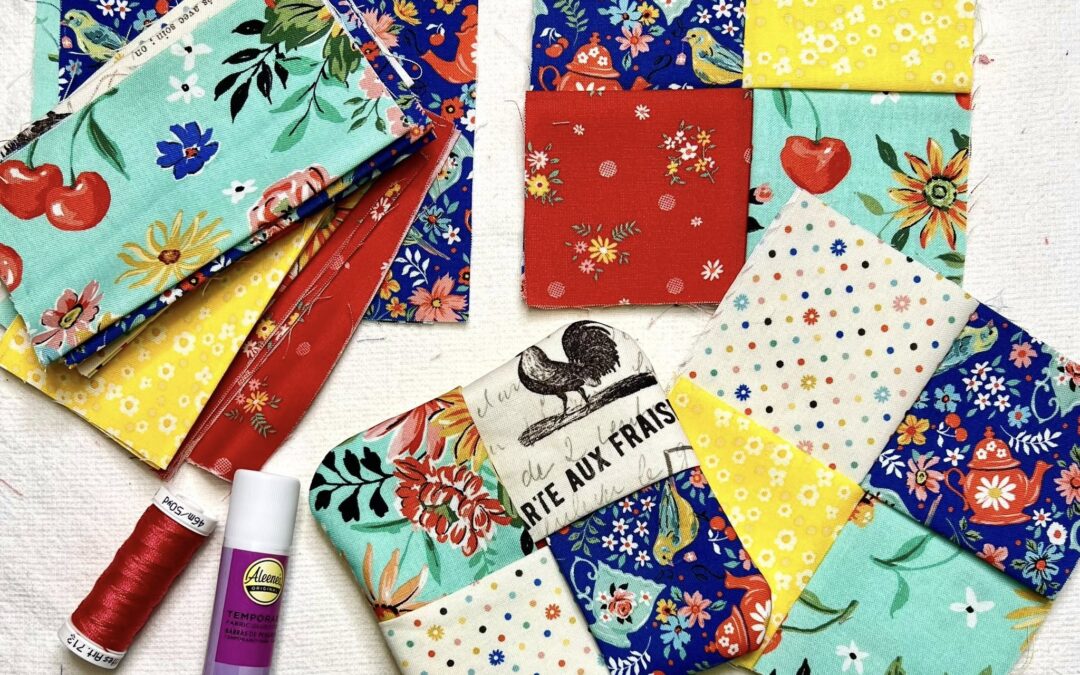 How to Make DIY Fabric Patchwork Coasters