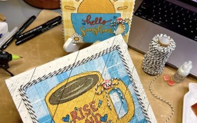 Coffee Corner DIY Napkin Art Decor Tutorial 