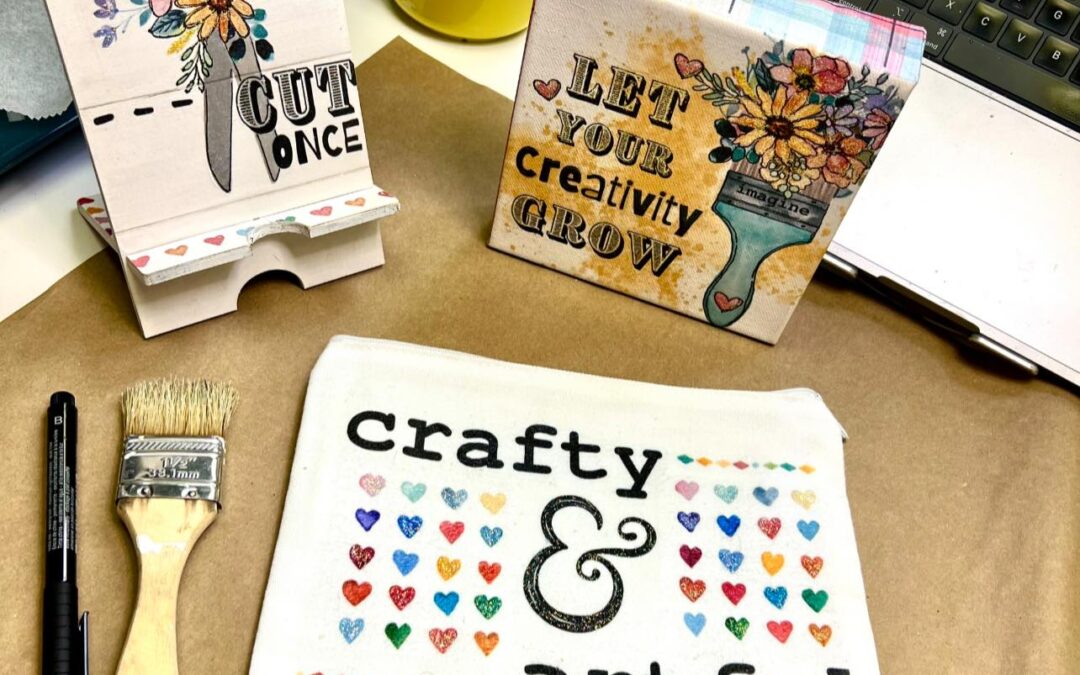 How to Make a Napkin Art Zipper Bag