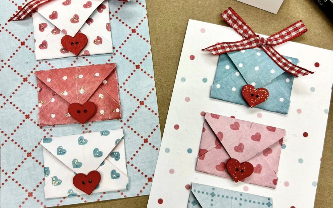 Tiny Paper Envelopes Tag Tutorial: Easy Scrap Paper Craft