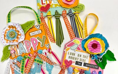 Scrap Happy Tags: Easy Paper Craft Using Ribbon, Stickers & Paper Scraps