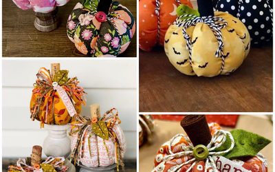 Stuffed Fabric Pumpkins: Easy Hand-Sewing Tutorial for Fall